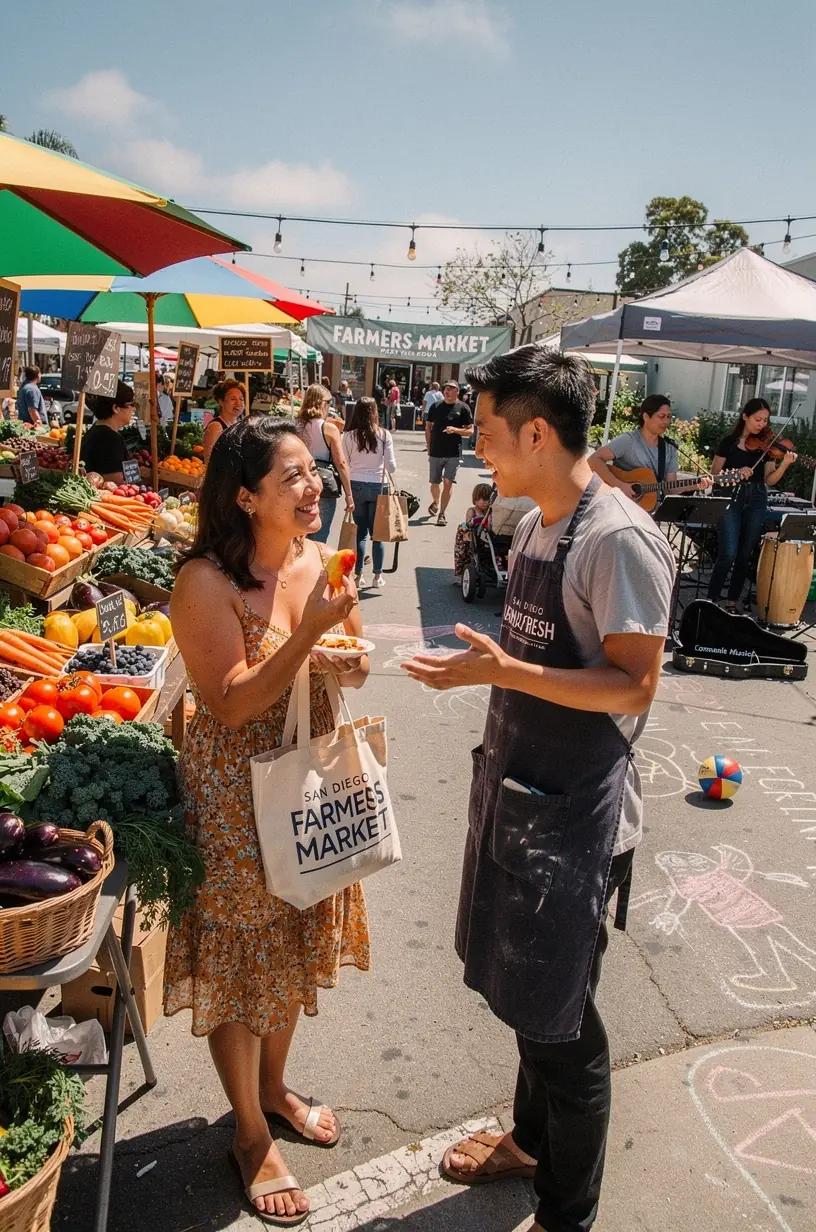 Diverse group of community members engaged in a collaborative discussion in a local neighborhood setting.